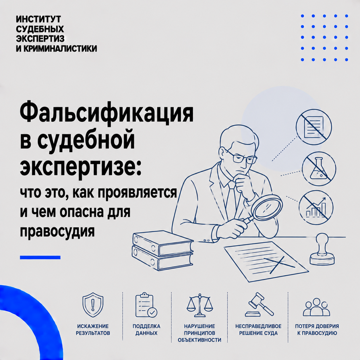 Фальсификация в судебной экспертизе